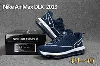 hommes nike air max dlx running chaussures athletic sea blue